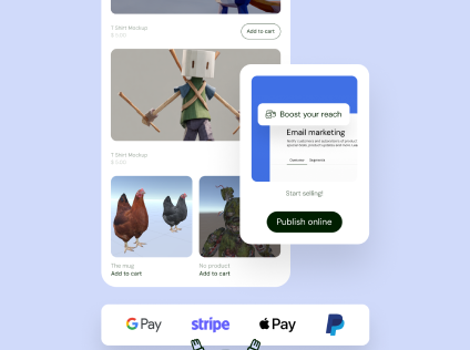 Start selling today!