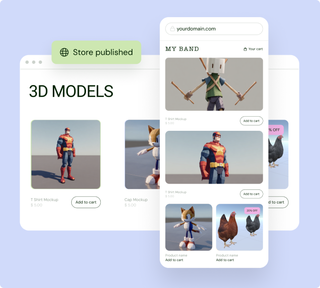 All in one online store