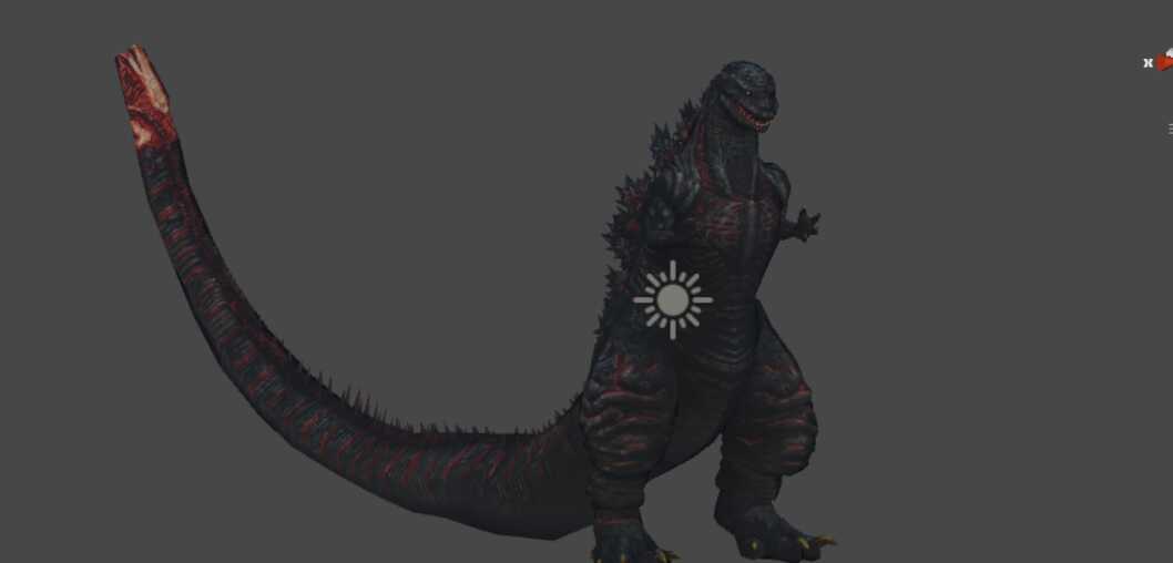 VRCMods - Item - Shin Godzilla (with atomic breath) (Updated)