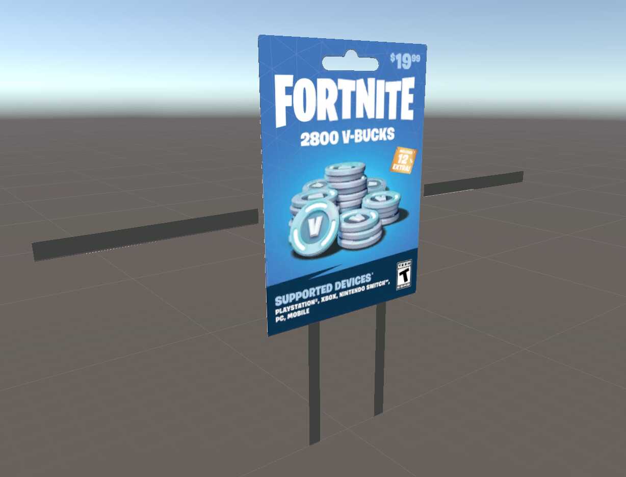 Vrcmods Item Fortnite Card Avatar