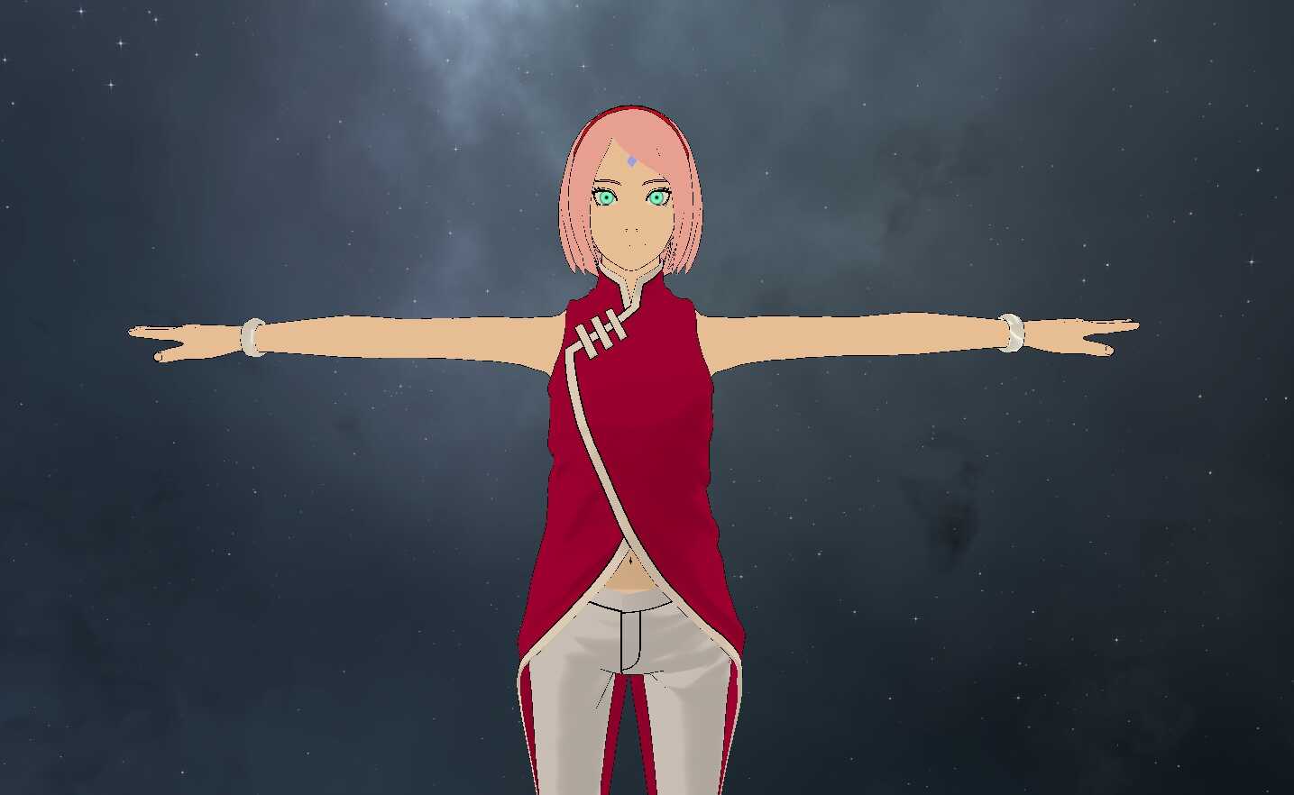 VRCMods - Item - Naruto: Shinobi Striker - Sakura Haruno (Fullbody