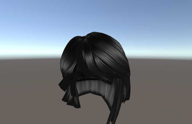mmd hair for raycast