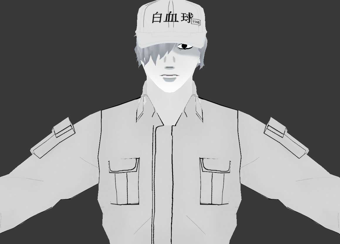 Vrcmods Item U 1146 White Blood Cell Hataraku Saibou